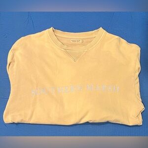 Southern Marsh Logo Tan Crewneck